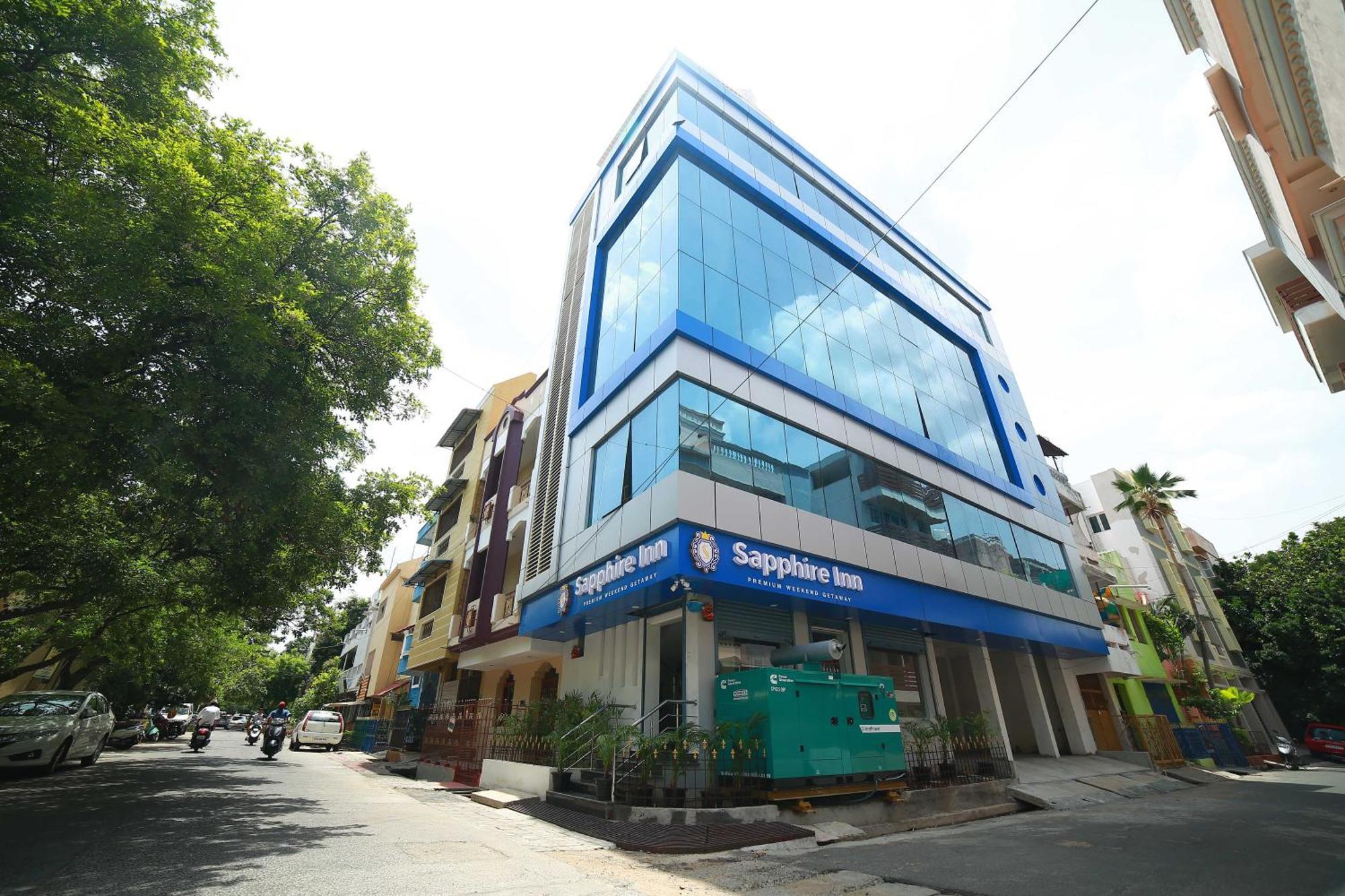 Sapphire Inn Pondichéry Extérieur photo